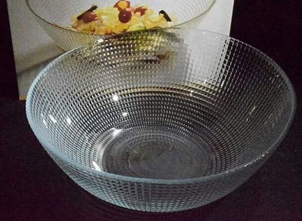 تصویر 4 از کاسه سالاد بلور لوکس مناسب دکور میز پذیرایی